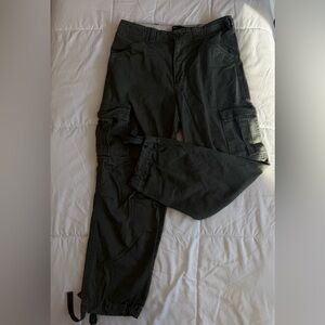 Men's Black Cargo Pants